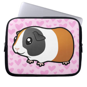 Guinea Pig Love (smooth hair) Laptop Sleeve
