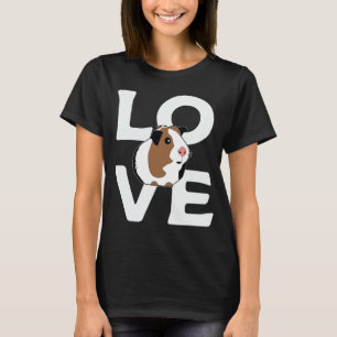 Guinea Pig Lover Animal Funny Girls Women Mom Kids T-Shirt