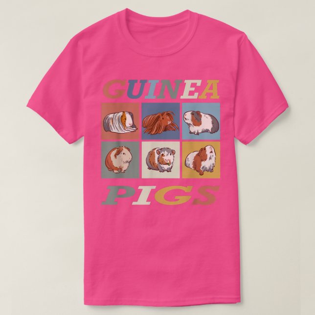 Guinea Pig Lover Funny  T-Shirt (Design Front)