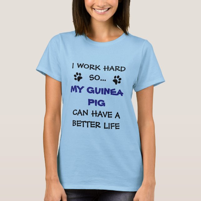 Guinea Pig Lover Shirt (Front)