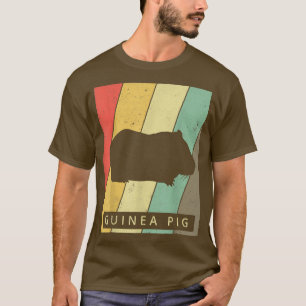 Guinea Pig Lover Vintage Retro Animal T-Shirt