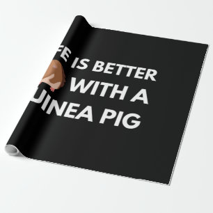 Guinea Pig Lover Wrapping Paper