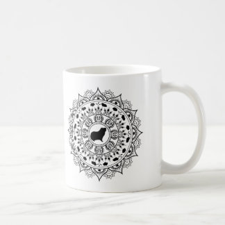 Guinea Pig Mandala Art Coffee Mug