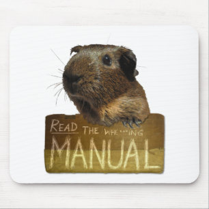Guinea Pig Manual Mouse Mat