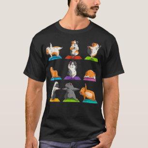 Guinea Pig Meditation Zen Fitness Yoga Guinea Pig T-Shirt