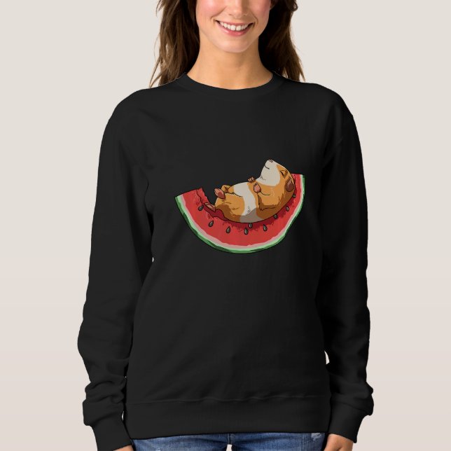 Guinea Pig Melon For A Guinea Pig Sweatshirt (Front)