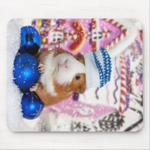 Guinea Pig Merry Christmas Guinea Pig Gift Lovers Mouse Mat