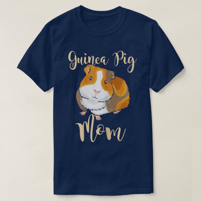 Guinea Pig Mom - 1 T-Shirt (Design Front)