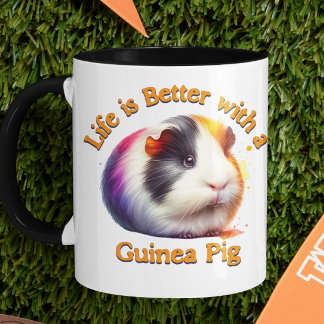 Guinea Pig Mom Dad Rodent lover Gift coffee Mug
