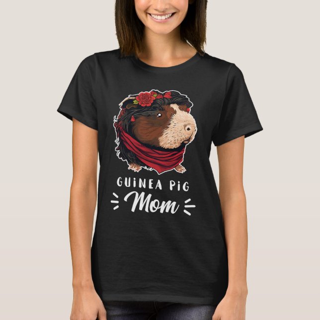 Guinea Pig Mom Outfit for Guinea Piggies Girl T-Shirt (Front)