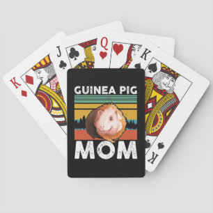 Guinea Pig Mom Playing Cards
