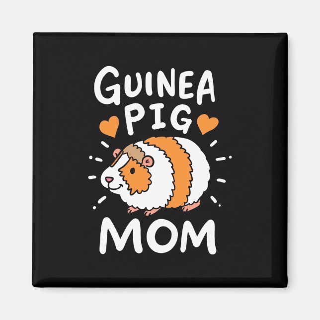 Guinea Pig Mother Magnet (Front)