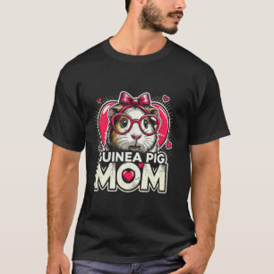 Guinea Pig Mum Cavy Pet Lover Mother's Day T-Shirt