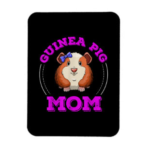 Guinea Pig Mum Furry Pet Mors Day Gift Womens Magnet