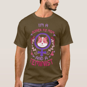 guinea pig mum gifts, i'm a guinea pig mum and a f T-Shirt