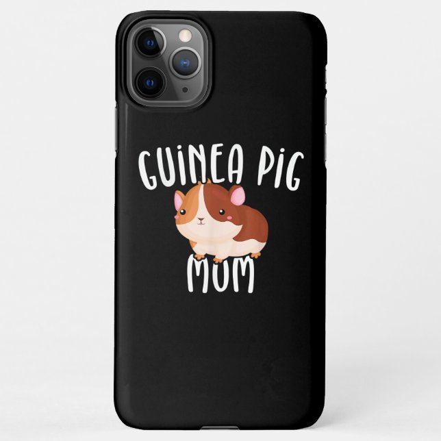 Guinea Pig Mum Guinea Pig Lovers Gift Guinea Pig iPhone Case (Back)