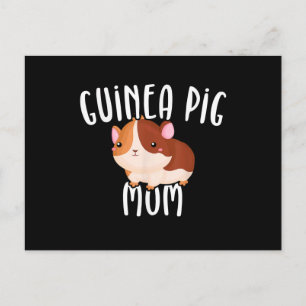 Guinea Pig Mum Guinea Pig Lovers Gift Guinea Pig Postcard