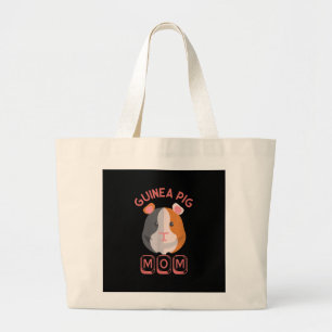 Guinea Pig Mum Pet Owner Gift Guinea Pig Large Tote Bag