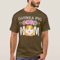 Guinea pig Mum shirt Cavy Women's clothing Mother'
