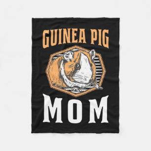 Guinea Pig Mummy Fleece Blanket