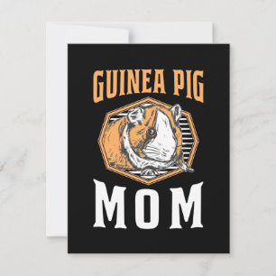 Guinea Pig Mummy Thank You Card