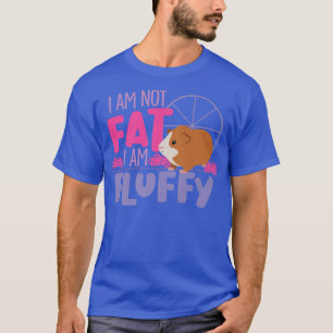 Guinea Pig Not Fat Fluffy for Mum and Girls Premiu T-Shirt