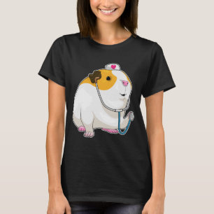 Guinea pig Nurse Stethoscopes T-Shirt
