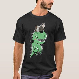 Guinea Pig On Dinosaur Guinea Pig T-Shirt