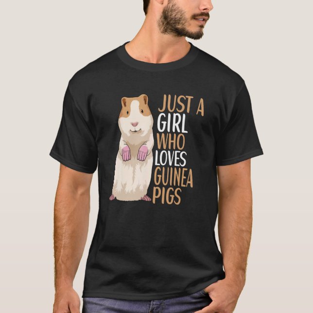 Guinea Pig Owner Apparel For Guinea Pig T-Shirt (Front)