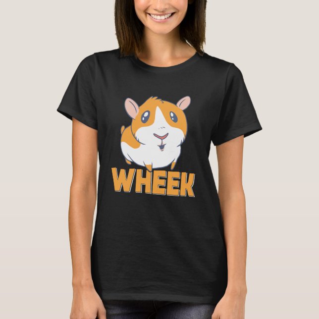 Guinea Pig Owner cute Wheek T-Shirt (Front)