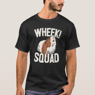 Guinea Pig Owner  Wheek Squad  Guinea Pig T-Shirt