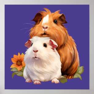 Guinea Pig Pals Poster