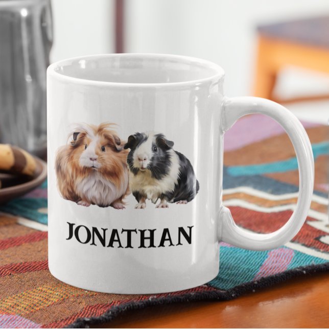Guinea pig Personalised  Coffee Mug (Creator Uploaded)