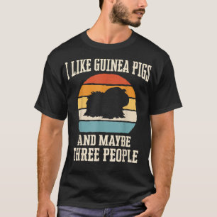 Guinea Pig Pet Peruvian Sheba 2340  T-Shirt