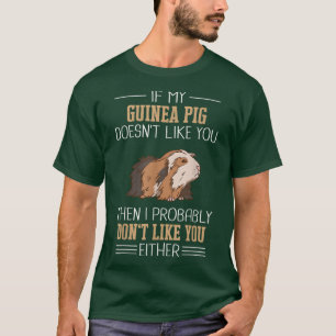 Guinea Pig Pet Peruvian Sheba 499 T-Shirt