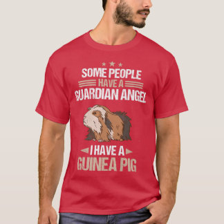 Guinea Pig Pet Peruvian Sheba guardian angel Premi T-Shirt