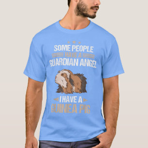Guinea Pig Pet Peruvian Sheba guardian angel T-Shi T-Shirt