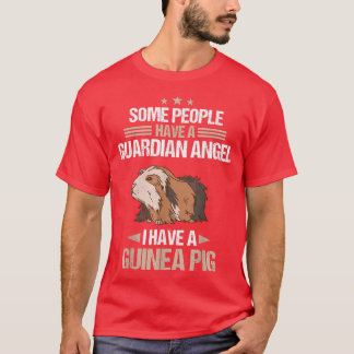 Guinea Pig Pet Peruvian Sheba guardian angel T-Shirt