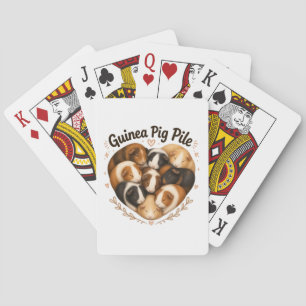 Guinea Pig Pile Playing Cards