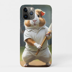 Guinea Pig Playing Cricket,  iPhone 11 Pro Case