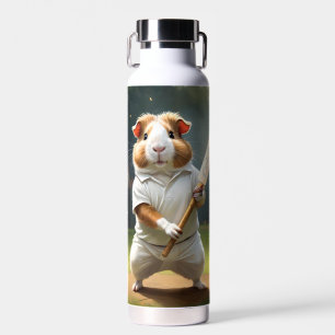 Guinea Pig Playing Cricket, Thor Insulated Bottle