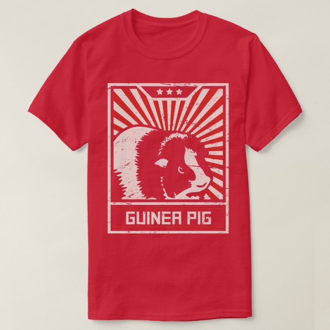 Guinea Pig Propaganda T-Shirt (Design Front)