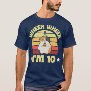 Guinea Pig Quote for your 10 year old Guinea Daugh T-Shirt