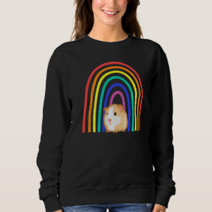 Guinea Pig Rainbow Love Pet Owner Sweatshirt