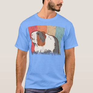 Guinea Pig Retro Guinea Pig Vintage2387  T-Shirt