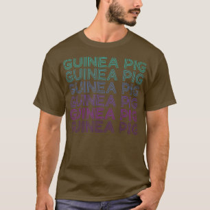 Guinea Pig Retro T-Shirt