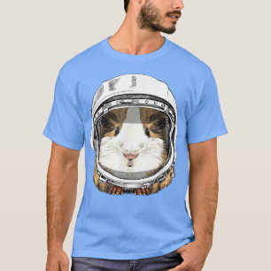 Guinea pig Rodent Astronaut Space Wildlife Animal T-Shirt