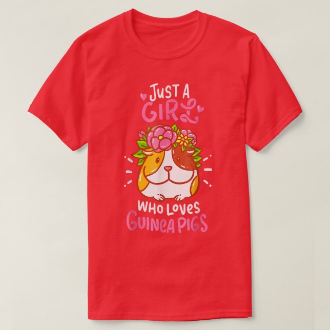 Guinea Pig Rodent Pet 530 T-Shirt (Design Front)