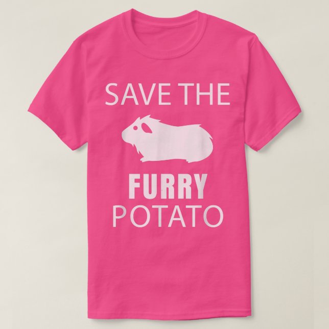 Guinea Pig - Save The Furry Potato2088  T-Shirt (Design Front)