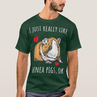 Guinea Pig Saying Owner536 T-Shirt